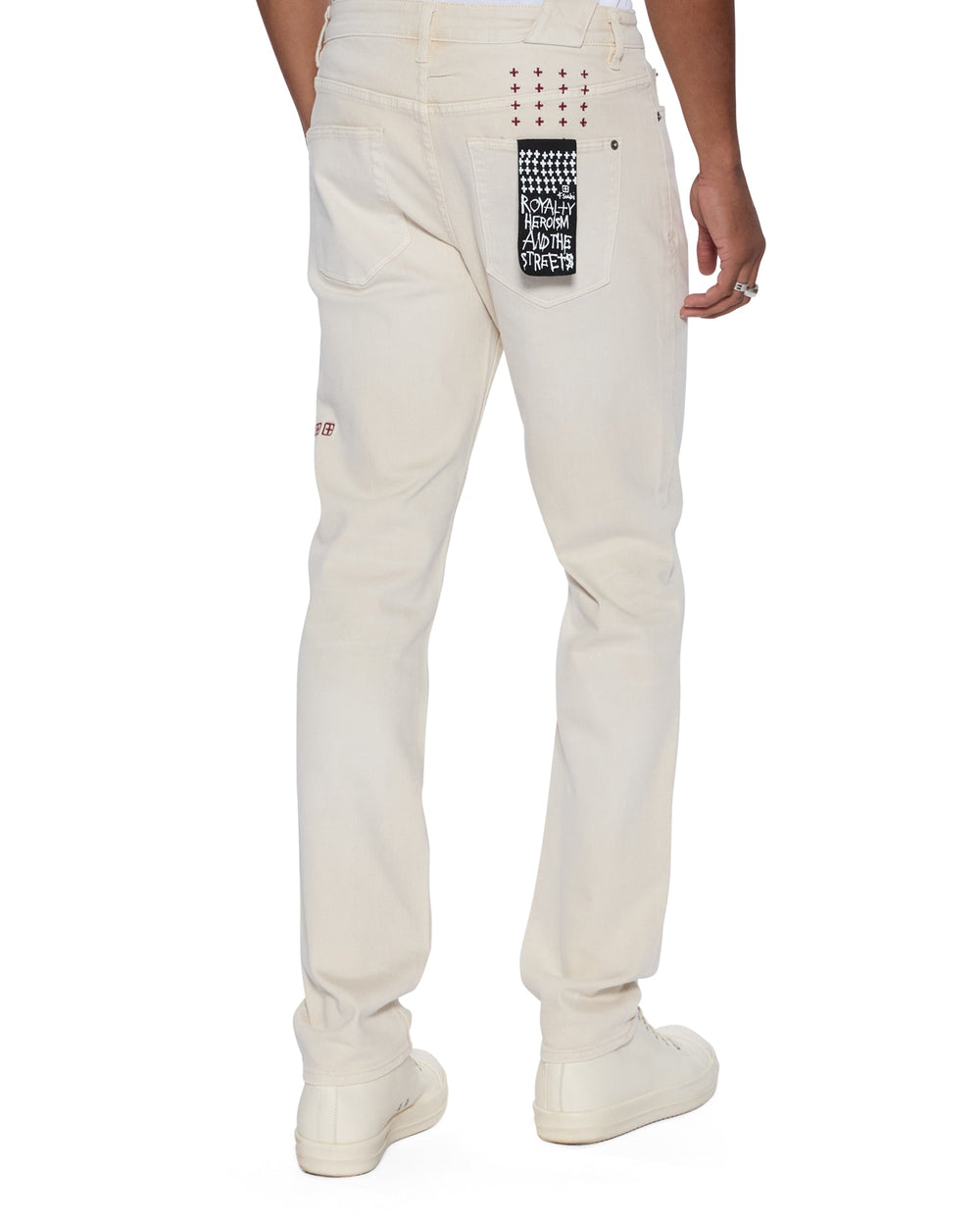 Mens Chitch 1999 Ivory Slim Denim Jeans