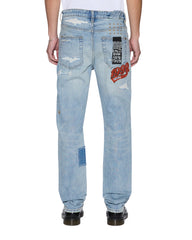 Mens Chitch Manhattan Repair Slim Denim Jeans