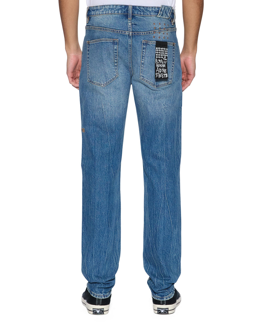 Mens Chitch Texas Blue Slim Denim Jeans