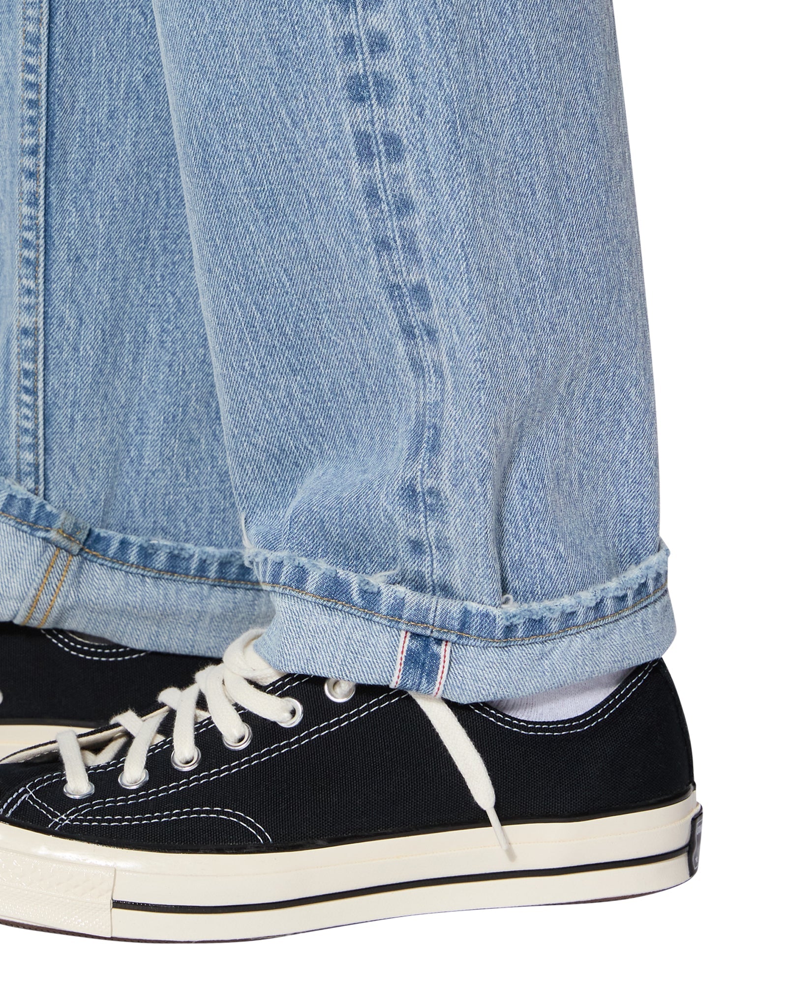 Hazlow Selvedge Sydney Blue Straight Leg Jeans