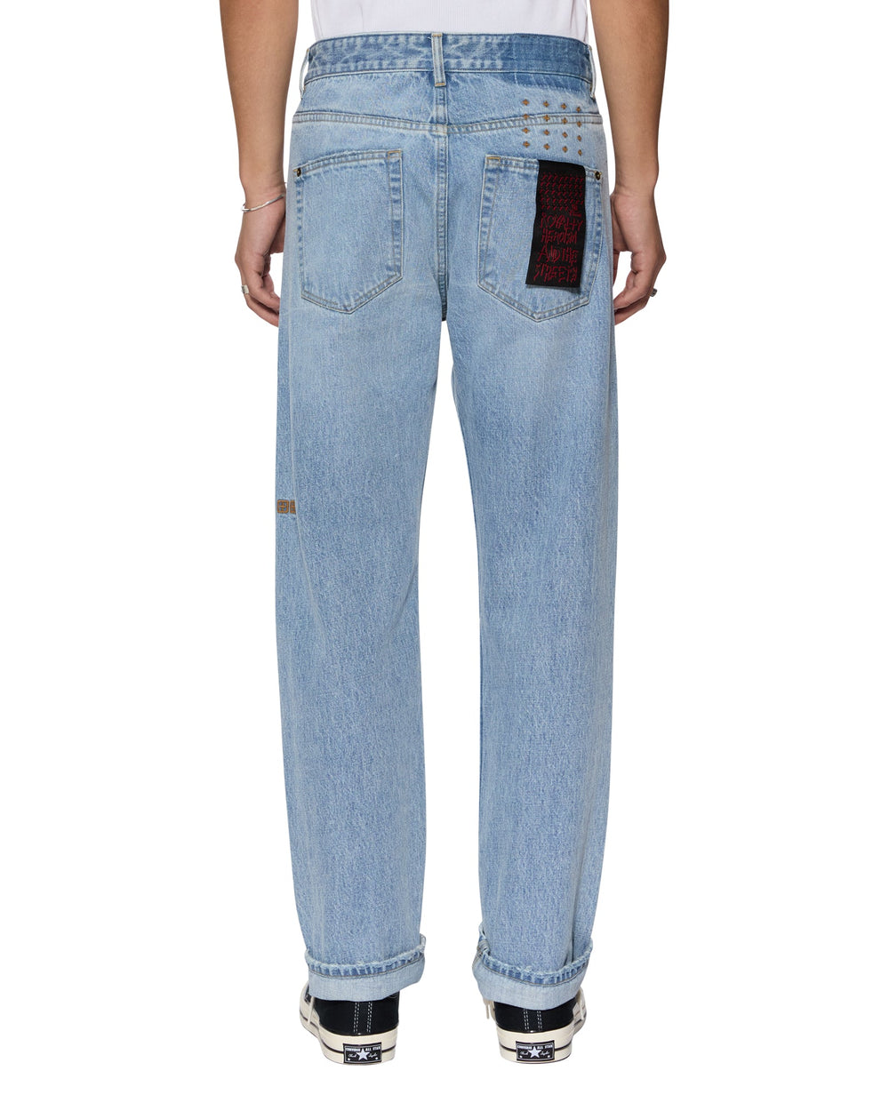 Hazlow Selvedge Sydney Blue Straight Leg Jeans