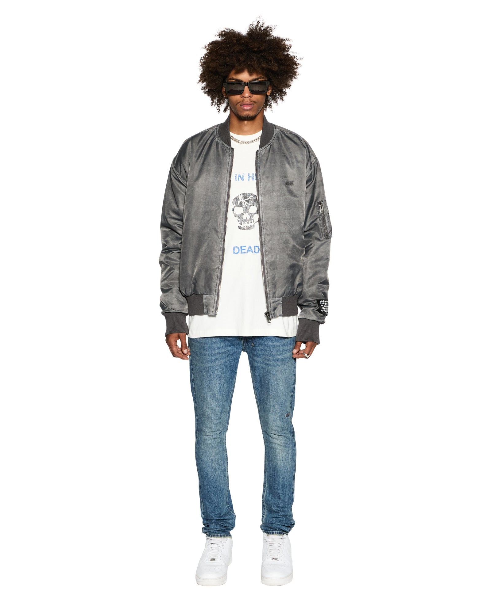 Van Winkle Mids Straight Leg Jean - Blue Denim