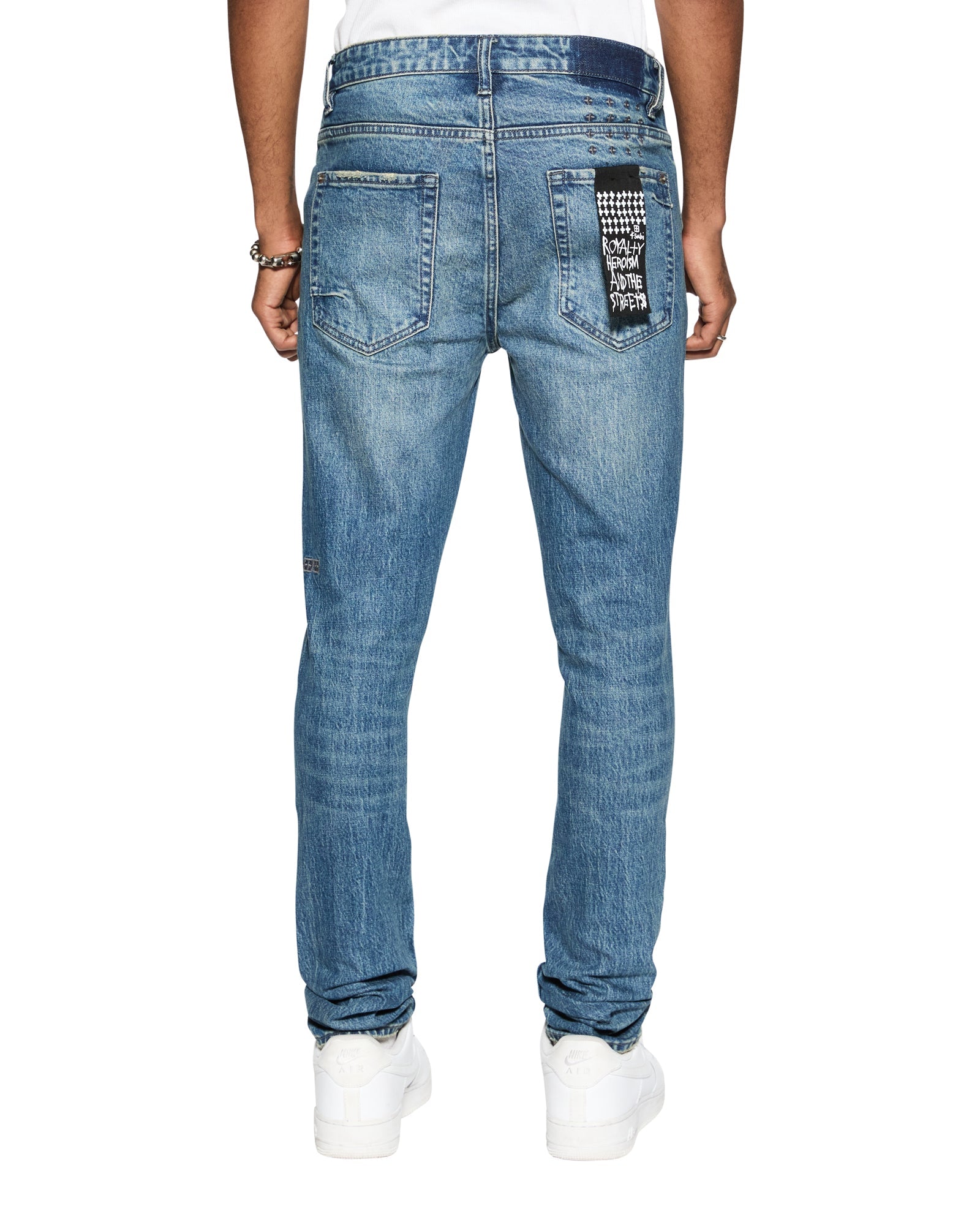 Van Winkle Mids Straight Leg Jean - Blue Denim