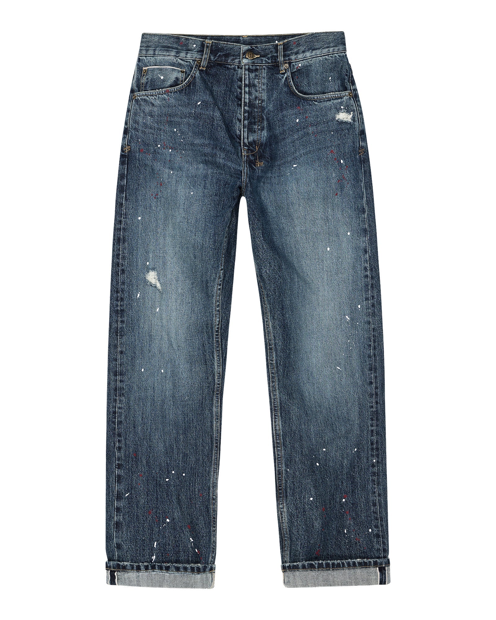 Anti K Selvedge LA Artist Blue Straight Leg Jeans