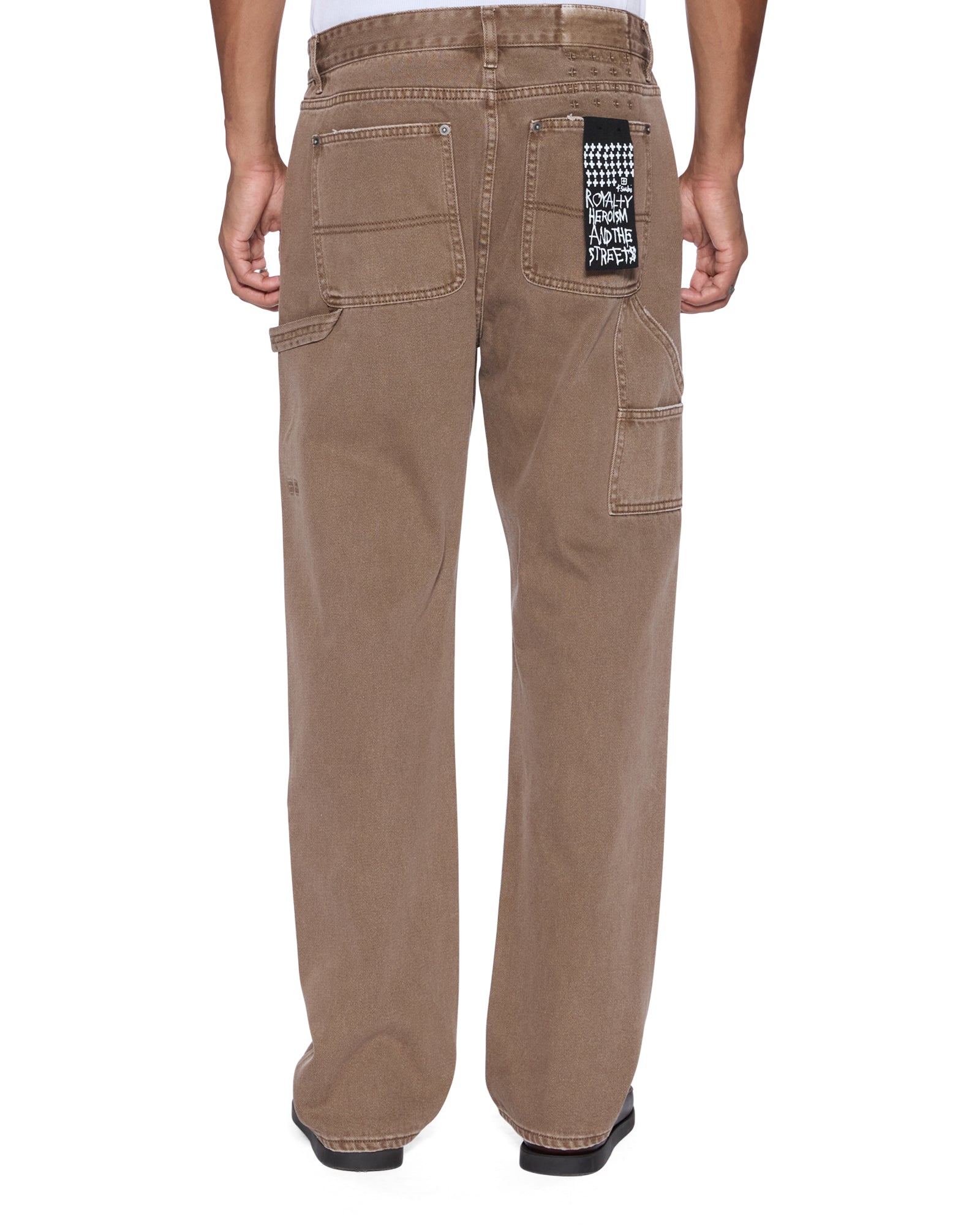 Mens Operator Pant Oak Relaxed Denim Jeans