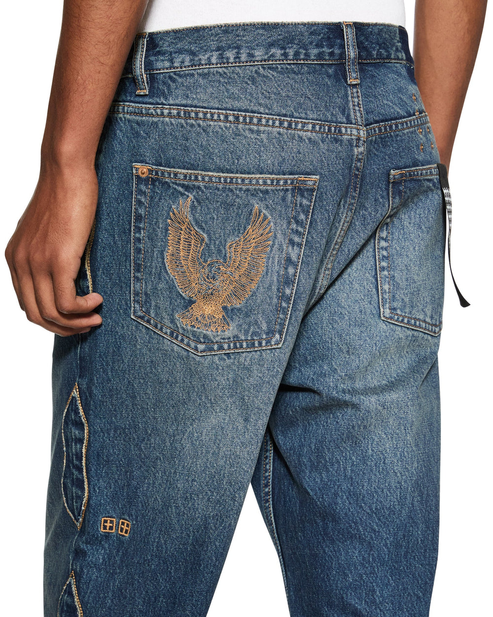 Anti K Antique Kraft Denim Jacket - Dark Indigo Denim