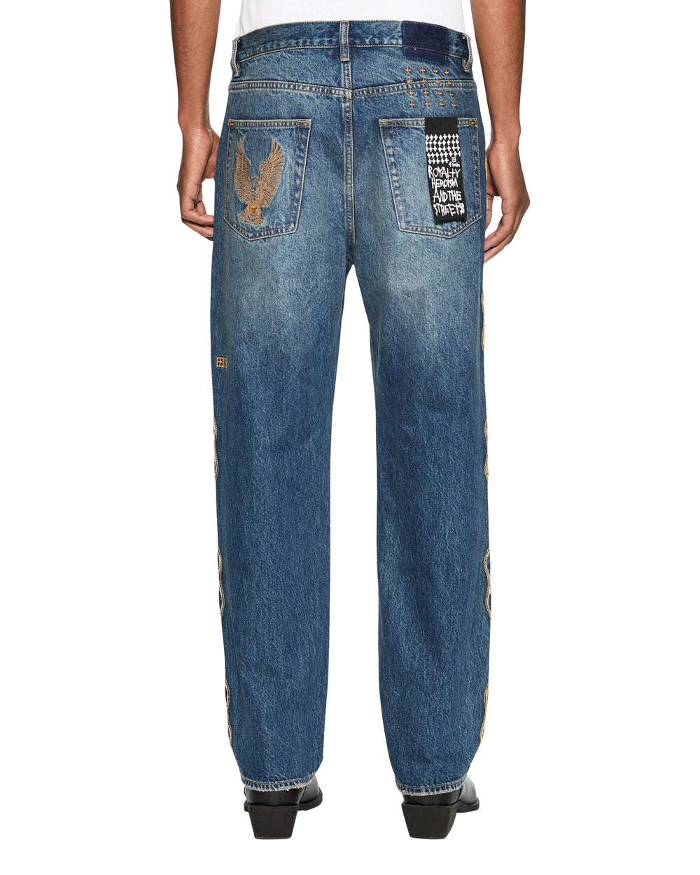 Anti K Antique Kraft Denim Jacket - Dark Indigo Denim