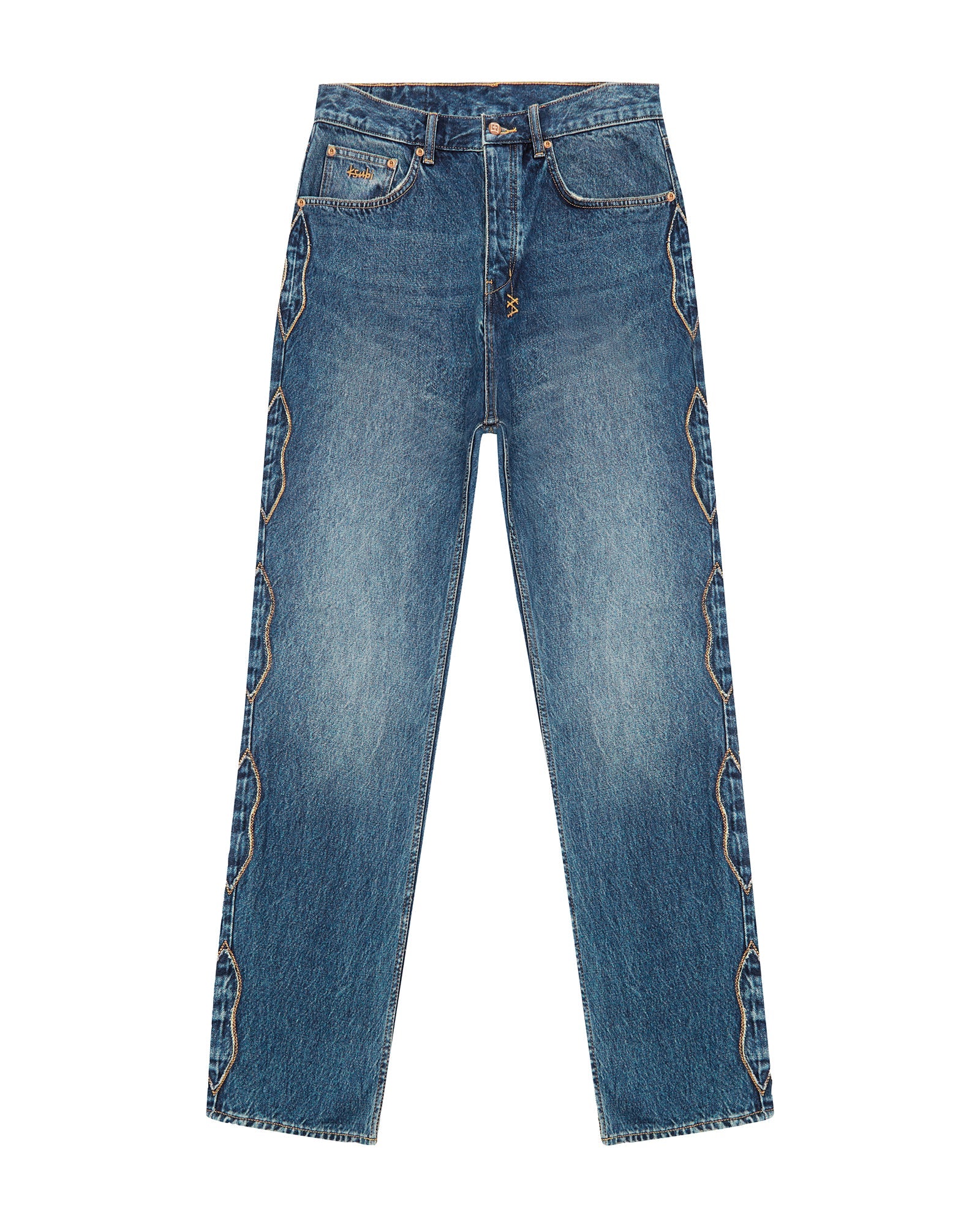 Anti K Antique Kraft Denim Jacket - Dark Indigo Denim