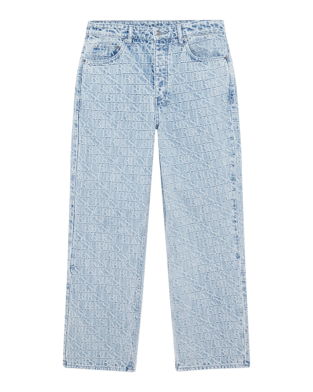Mens Maxx Tile Baggy Denim Jeans