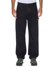 Mens Maxx Operator Pant Torqued Black Relaxed Denim Jeans