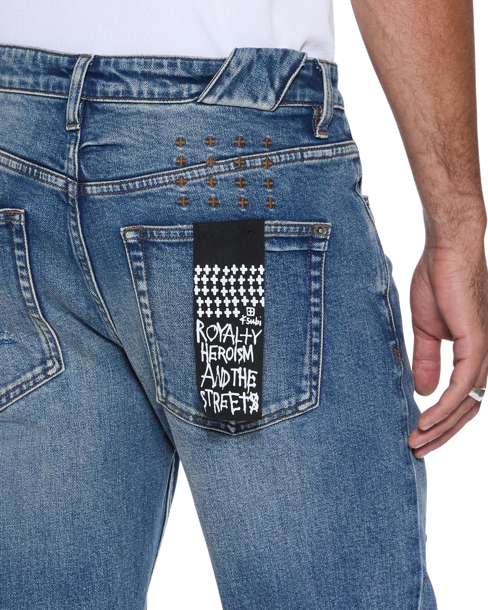 Mens Chitch Roadhouse 1999 Slim Denim Jeans