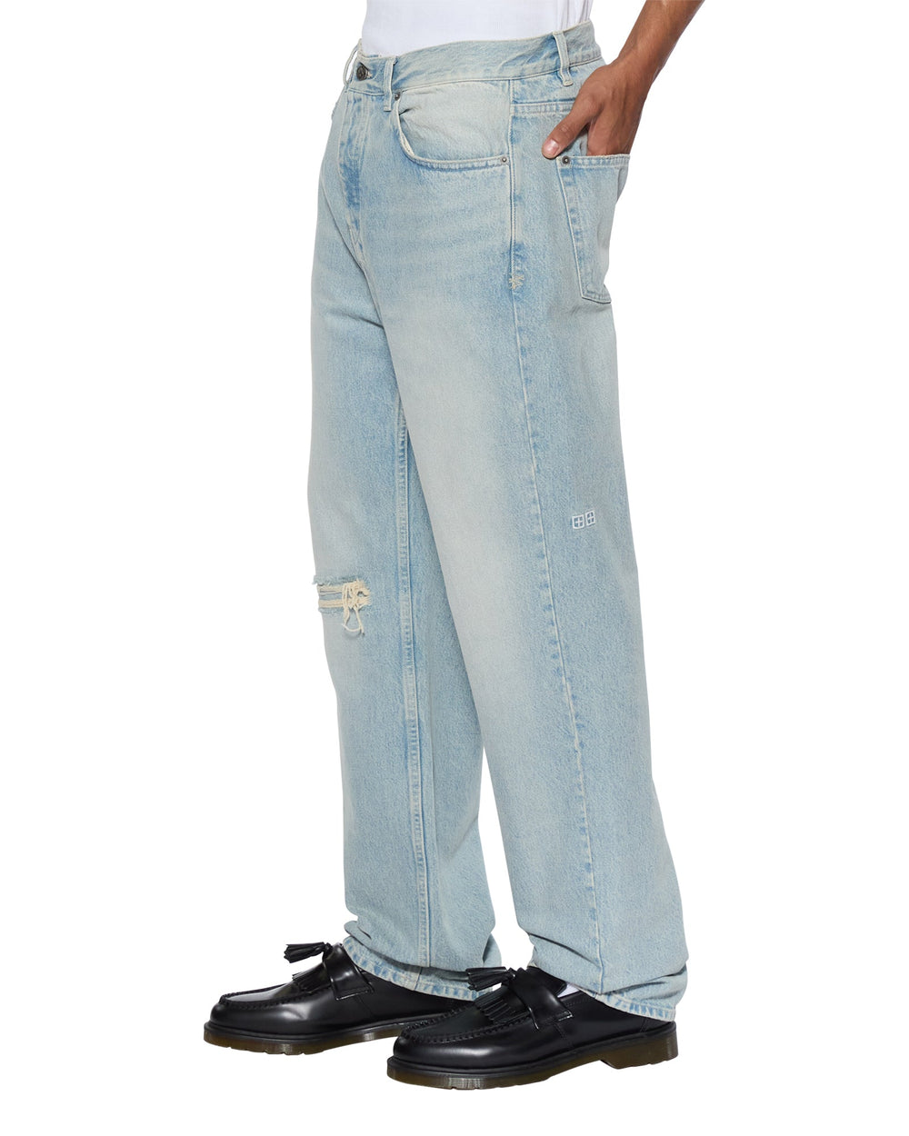 Mens Anti K Paragon Relaxed Denim Jeans