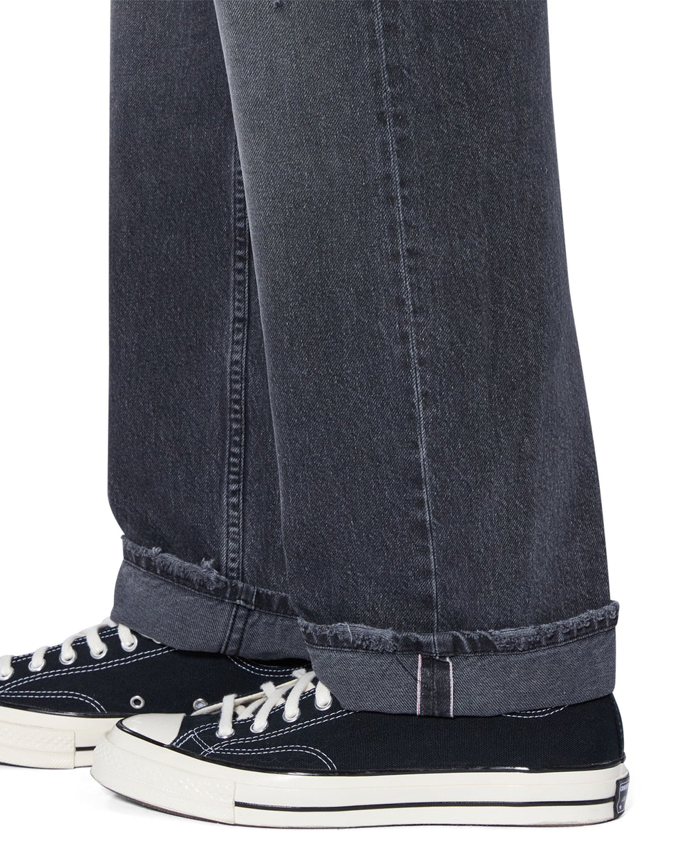 Anti K Selvedge Chicago Black Straight Leg Jeans
