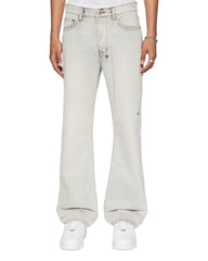 Bronko White Snow Bootcut Jeans