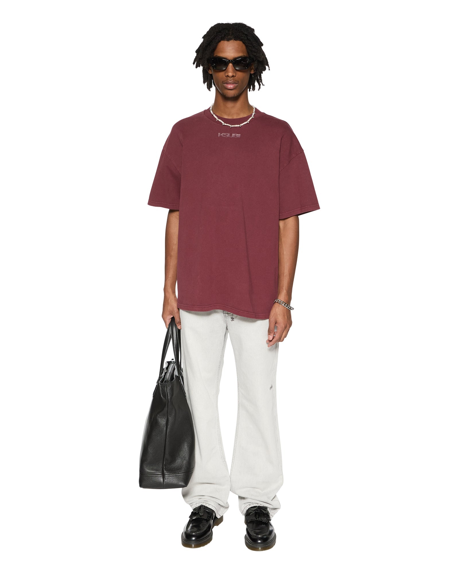 Bronko White Snow Bootcut Jeans