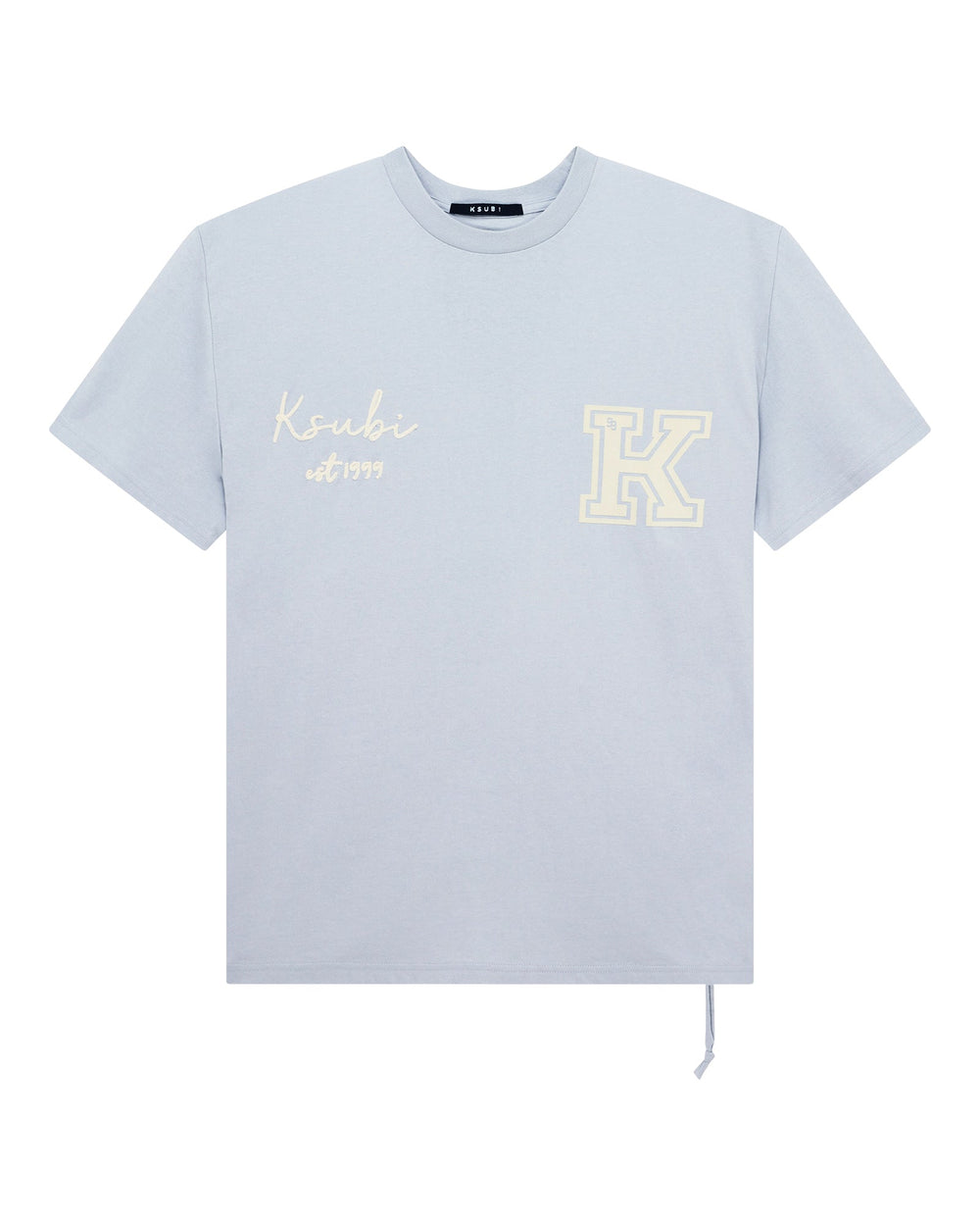 Mens Salud Biggie Ss Tee Blue Mist Tees