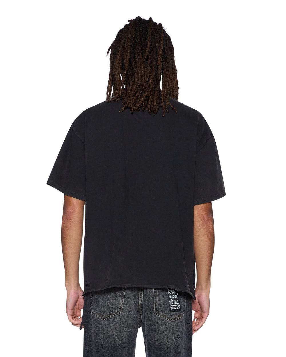 Mens Ascension Ekcess Tee Faded Black Tees