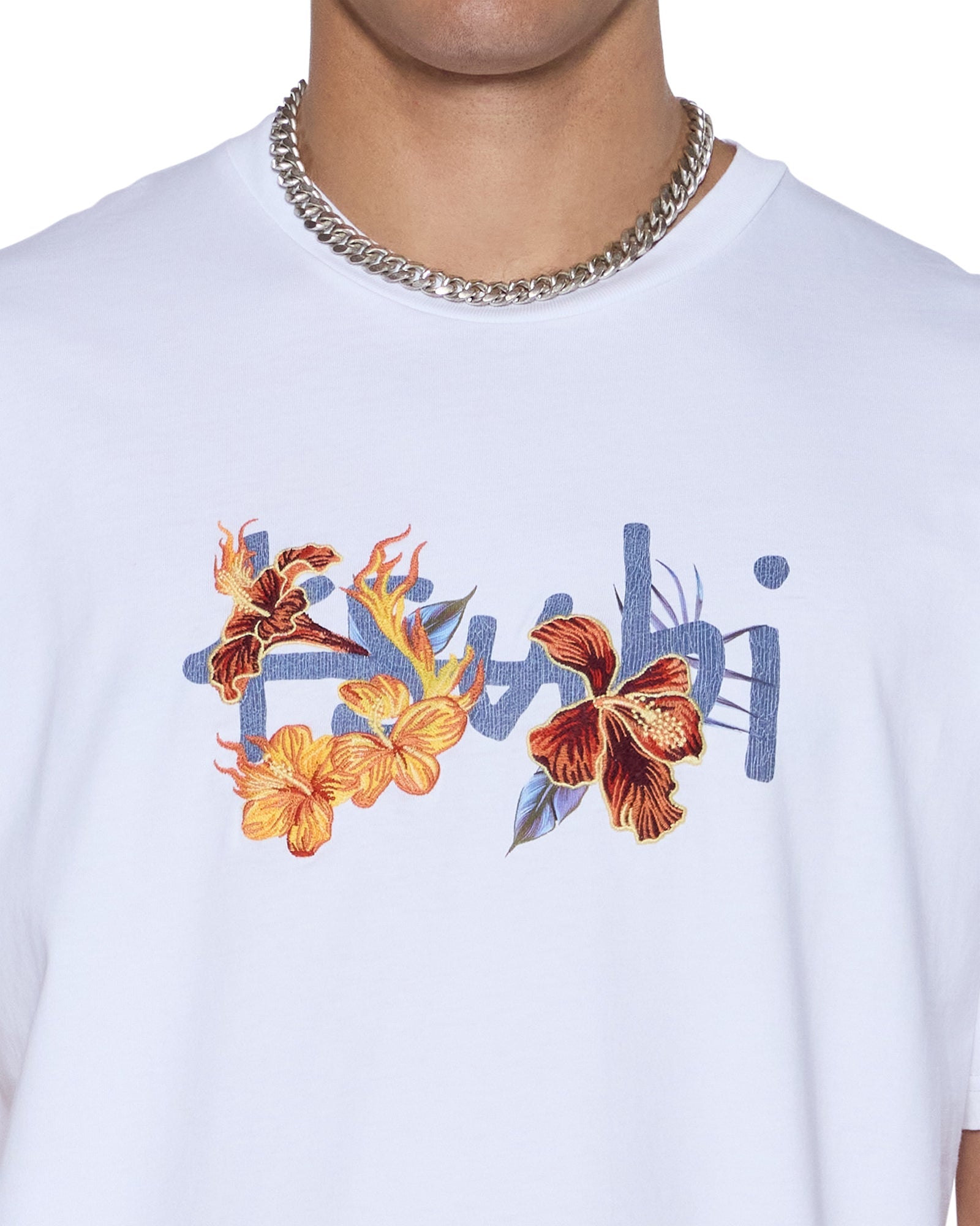 Mens Romeo Biggie Ss Tee Tru White Tees