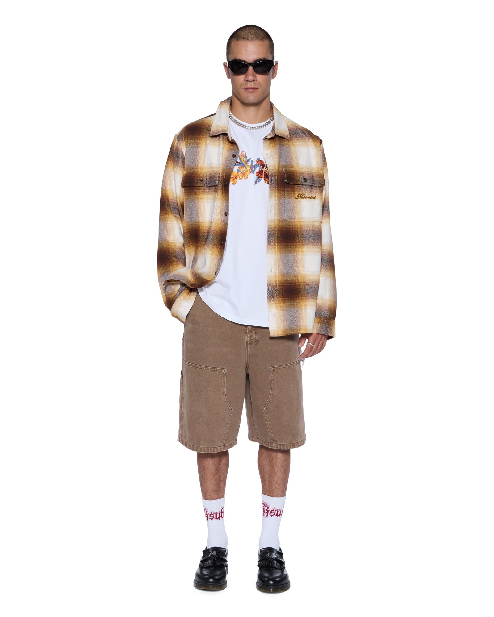 Mens Romeo Biggie Ss Tee Tru White Tees