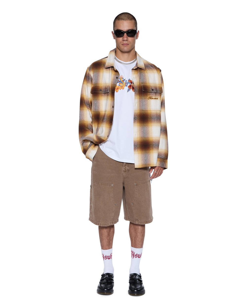 Mens Romeo Biggie Ss Tee Tru White Tees