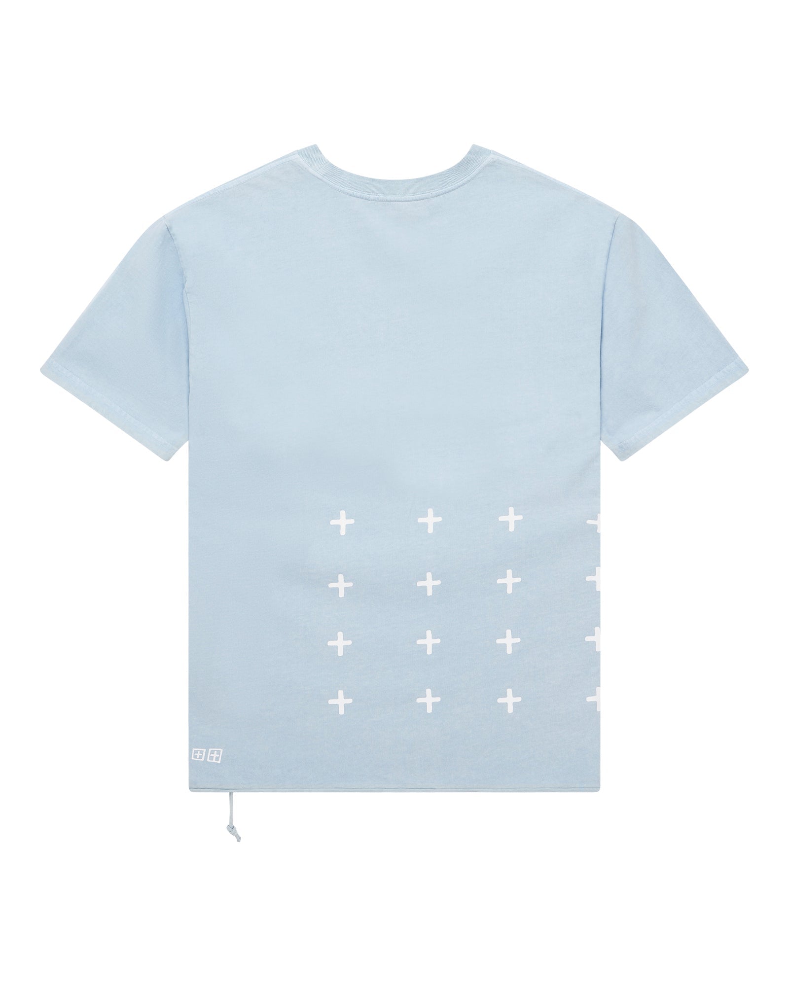 Mens Last Summer Biggie Ss Tee Blue Mist Tees