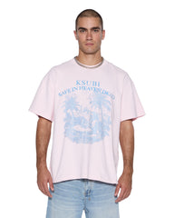 Mens Paradiso Ekcess Ss Tee Ice Quartz Tees