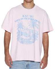 Mens Paradiso Ekcess Ss Tee Ice Quartz Tees