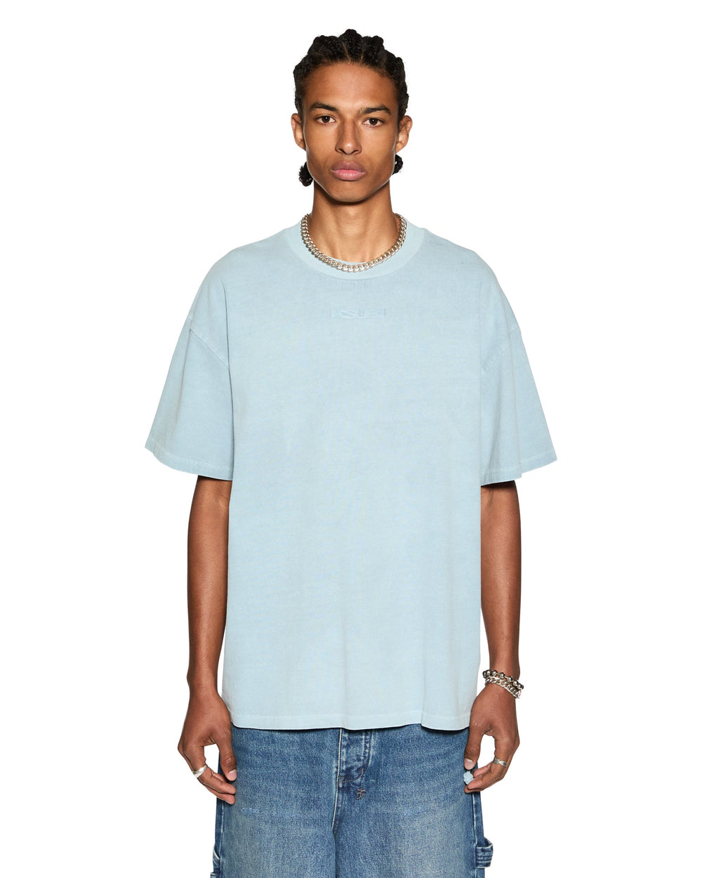 Sott Ekcess Oversized Short Sleeve T-Shirt - Light Blue