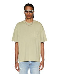 Est Pocket Ss Tee Grass Oversized Tee