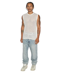 Networth Mesh Tank - White