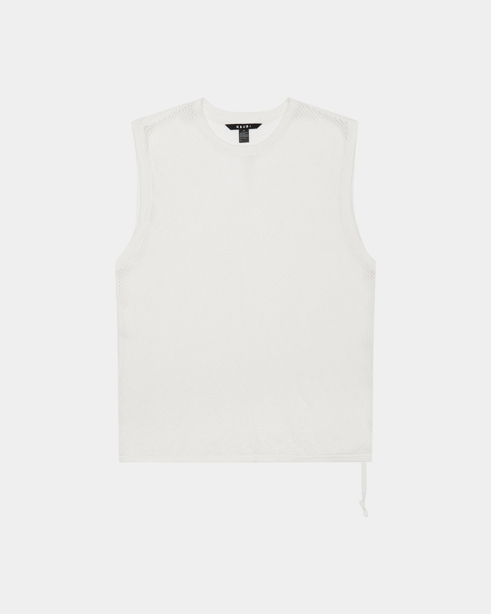 Networth Mesh Tank - White
