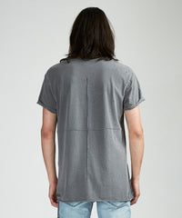 Mens Kodeine Ss Tee Vintage Grey Tees