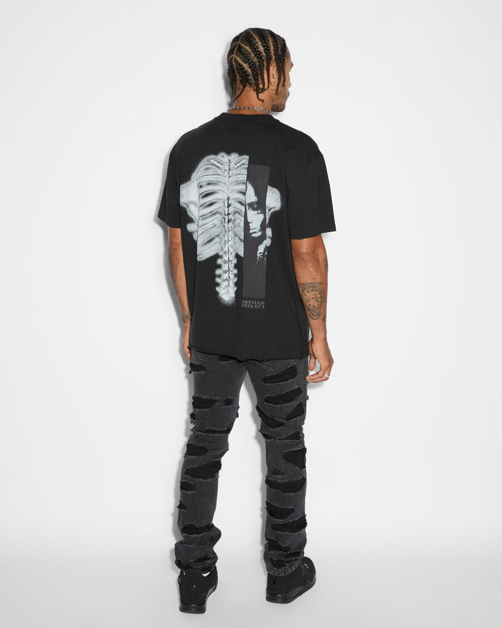 Trippie Redd Biggie Short Sleeve Mens T-shirt - Blackout