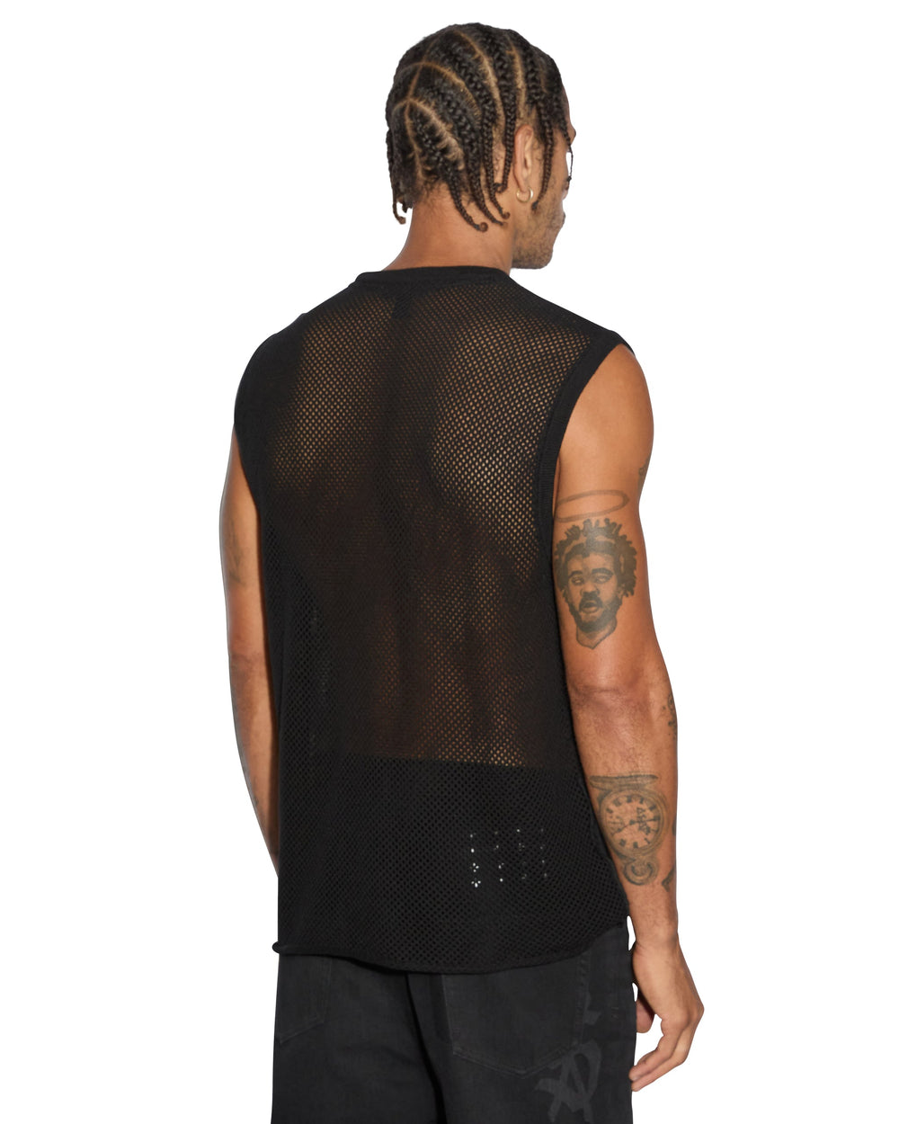 Networth Mesh Tank - Black