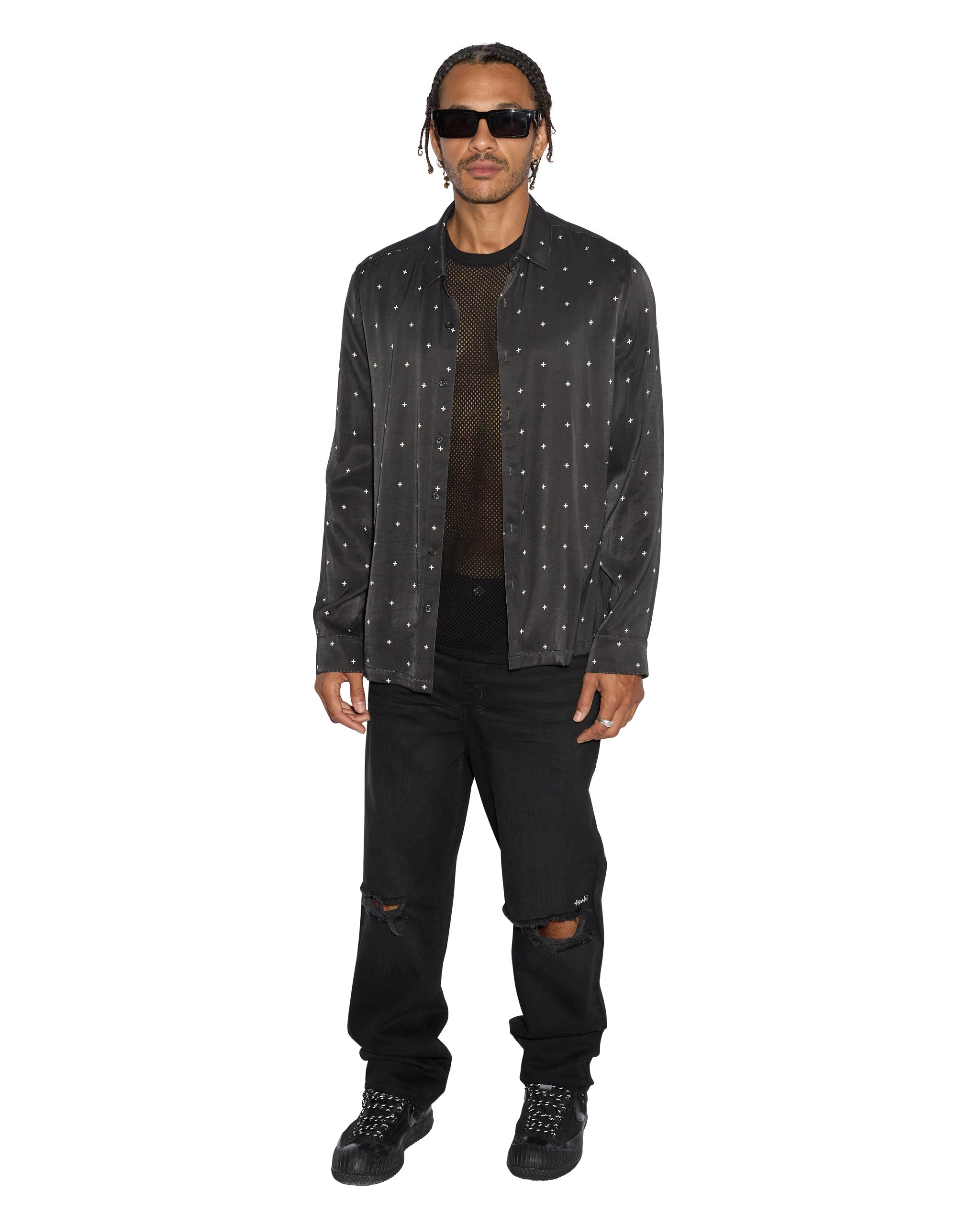 Networth Mesh Tank - Black