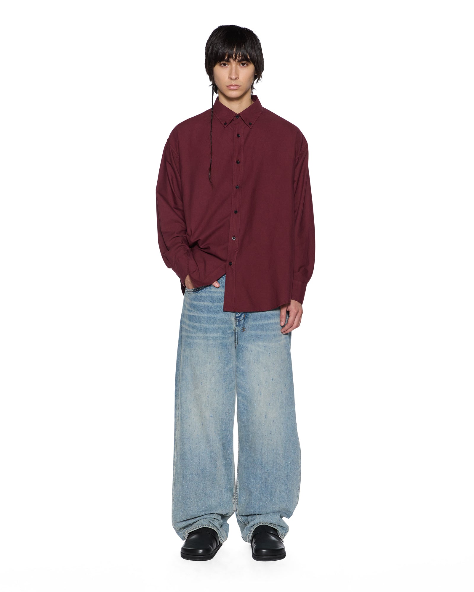 Mens Anti Ls Shirt Ox Shirts