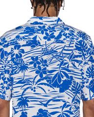 Mens Lagoon Ss Resort Shirt Blue Shirts