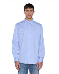 Mens Kade Ls Shirt Deep Blue Shirts