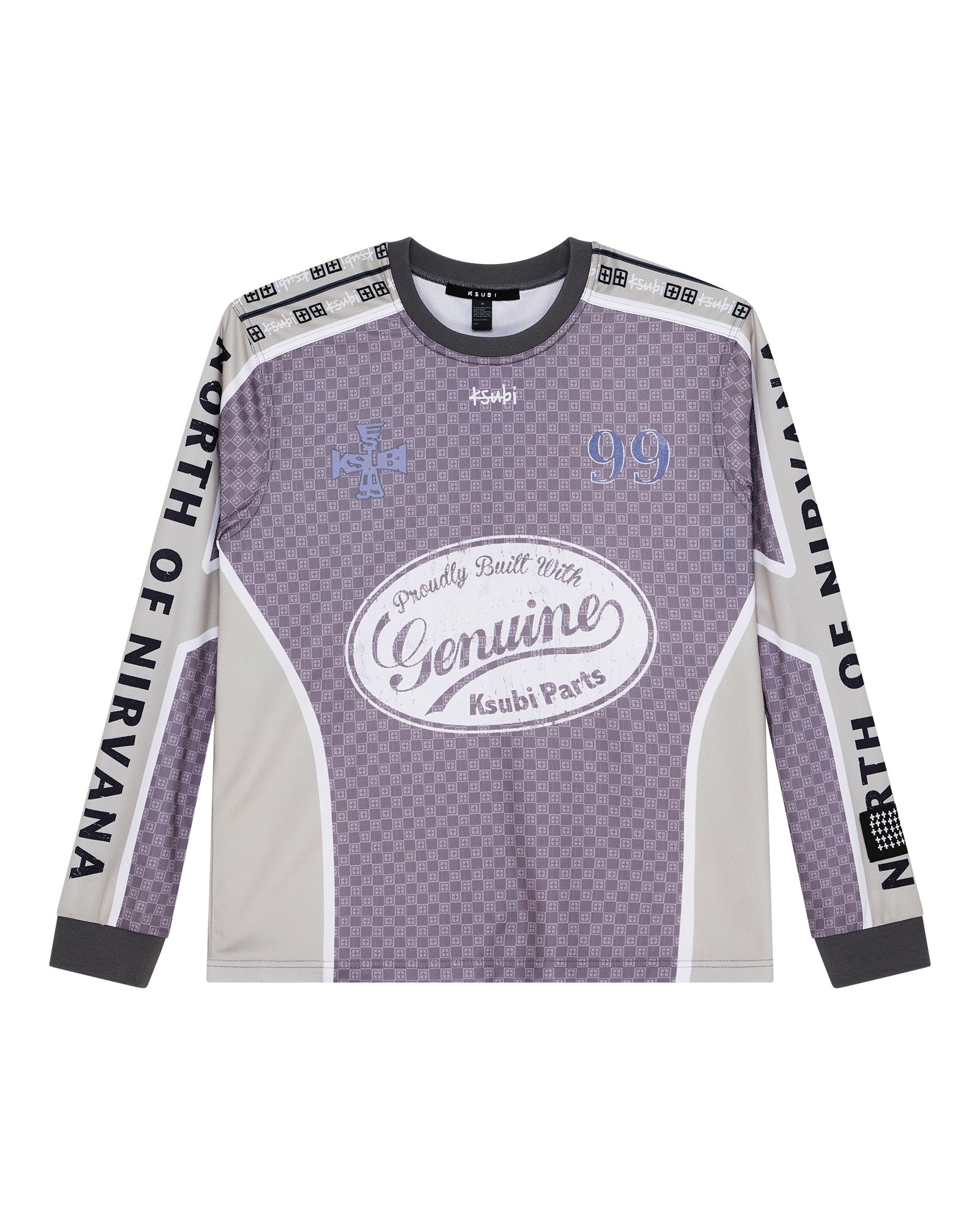 Mens Garage Ls Moto Jersey Moss Black Shirts