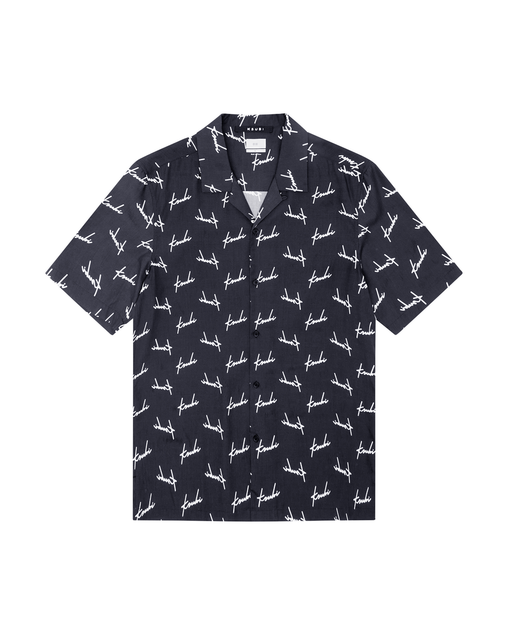 Skript Resort Relaxed Short Sleeve Shirt - Black