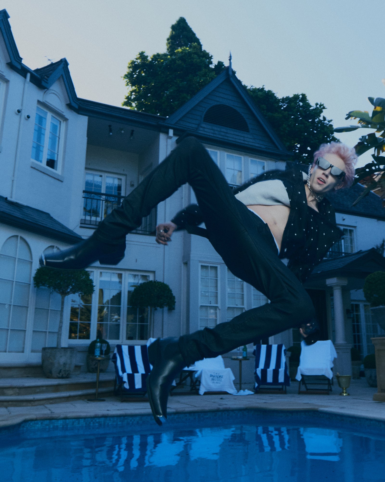 Polka Plus Long Sleeve Shirt - Black