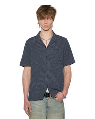 Mens 1999 Diner Ss Shirt Navy Shirts