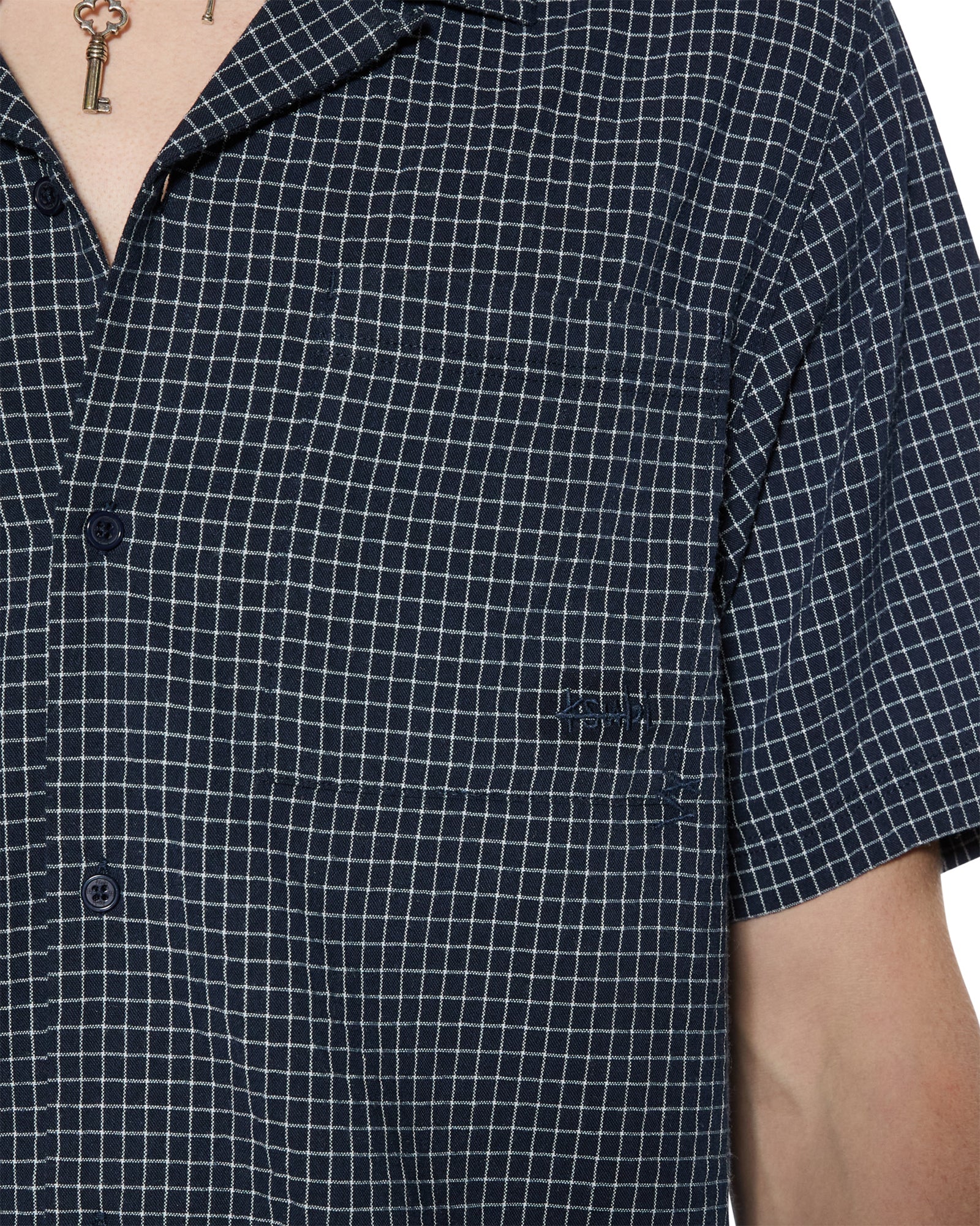 Mens 1999 Diner Ss Shirt Navy Shirts