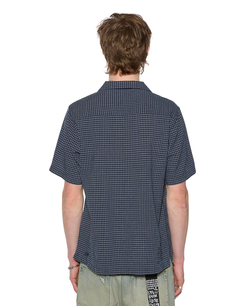 Mens 1999 Diner Ss Shirt Navy Shirts