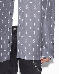 Dollagram Downtown Long Sleeve Shirt - Black