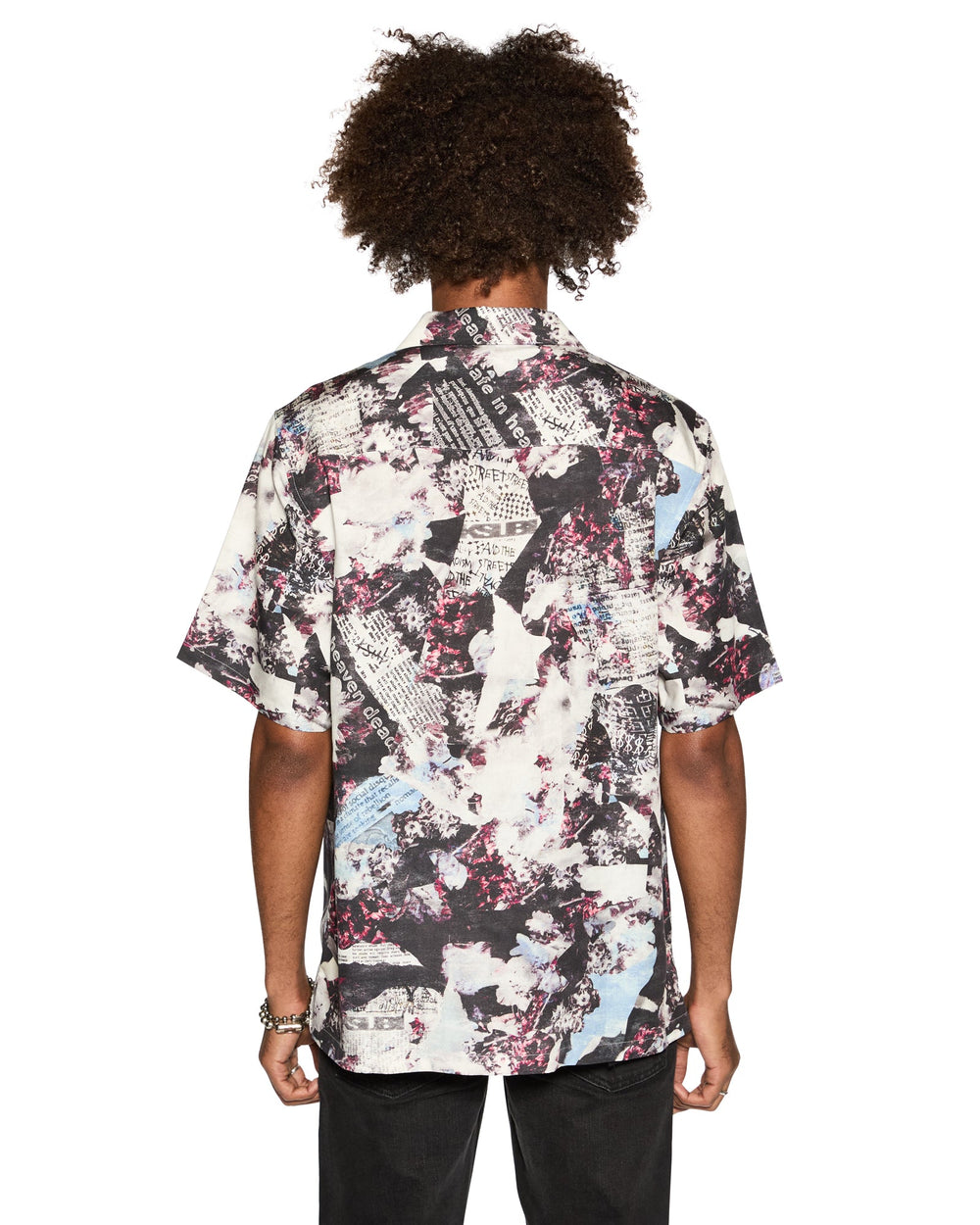 Chop Up Resort Short Sleeve Shirt - Multi Print