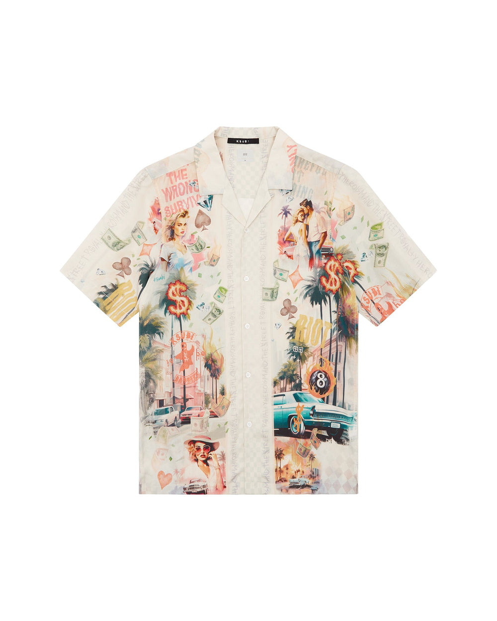 World Order Multi Short Sleeve Resort Shirt