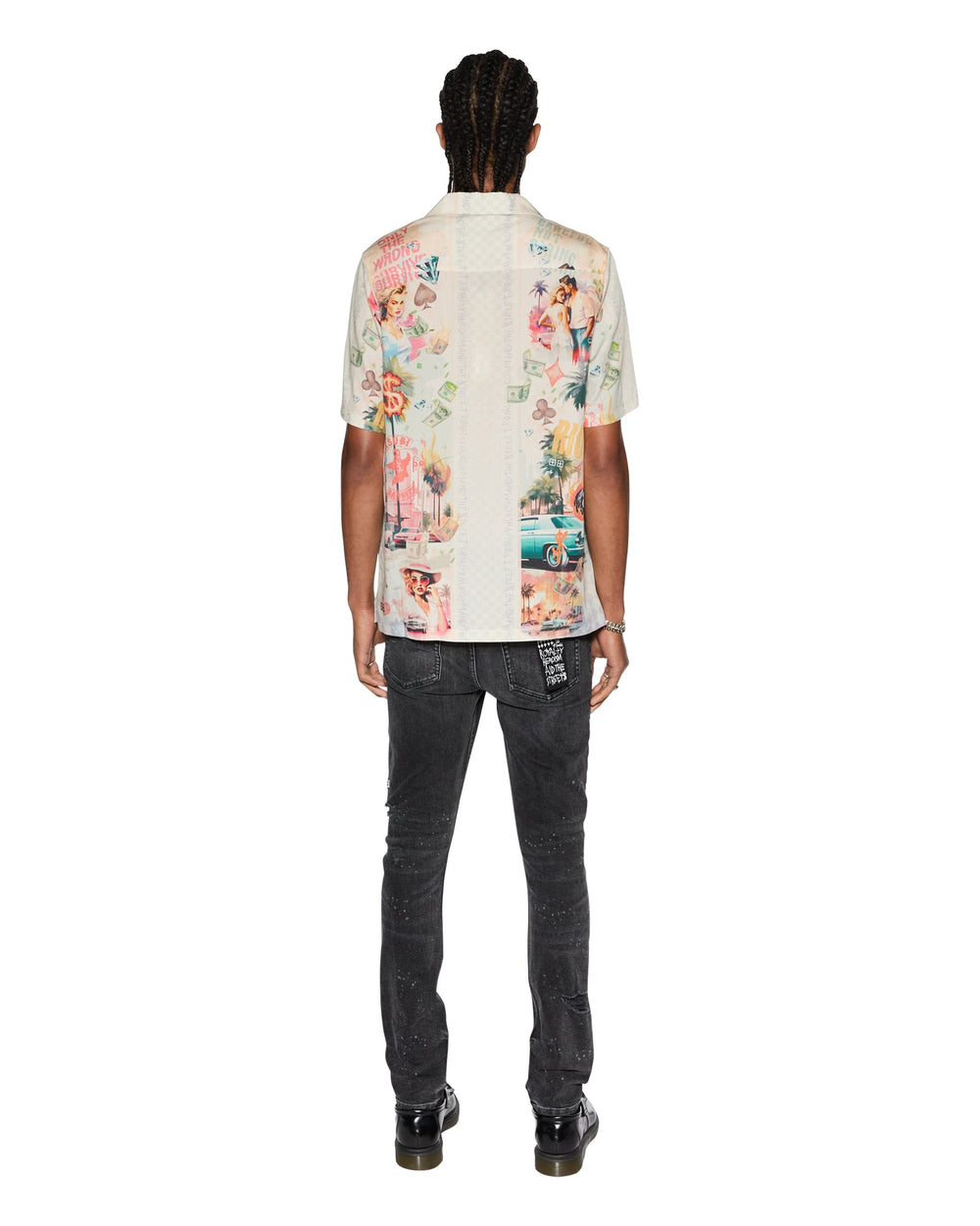 World Order Multi Short Sleeve Resort Shirt