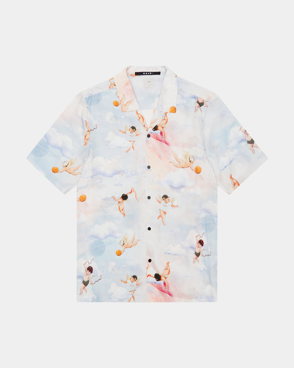 Dreamers Resort Short Sleeve Mens Shirt - Multi Print