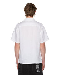 Mens Costa Resort Ss Shirt White Shirts